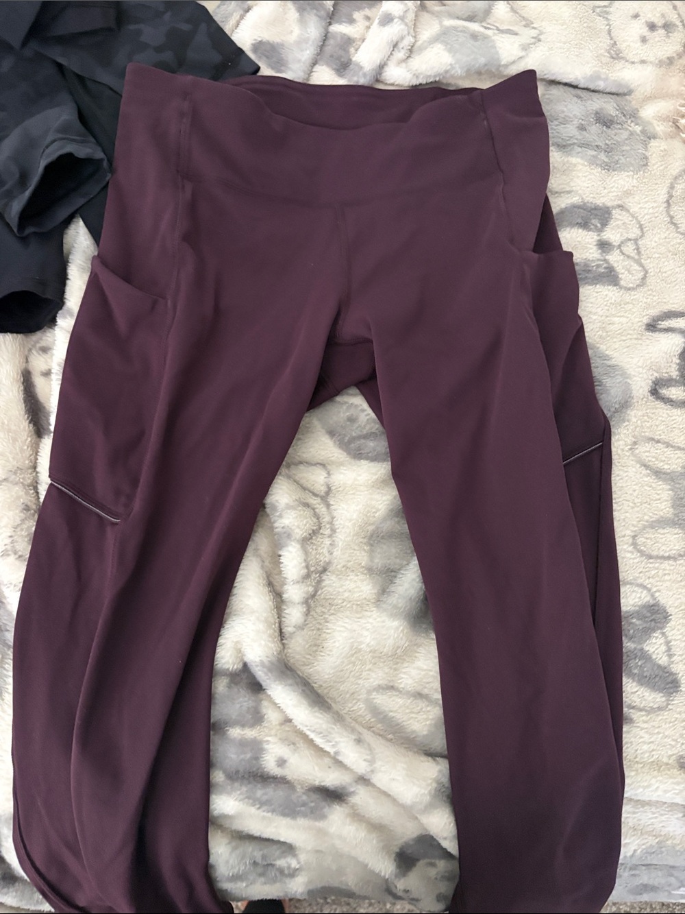 lululemon athletica High-Waist Pocket Leggings in Plum